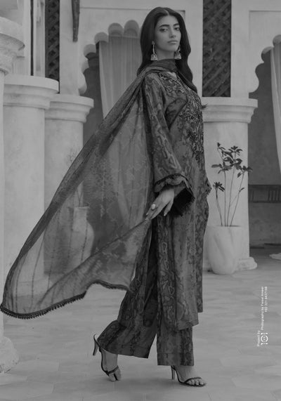 SIMRANS 'M Prints' | Embroidered 3pc Pakistani Readymade Womenswear | SM931 (2 Colours)