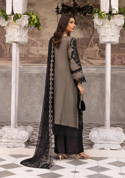 SIMRANS 'Maria B Lux' | Embroidered Partywear 3pc Pakistani Readymade Womenswear | SM919 (4 Colours)