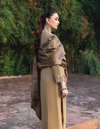 SIMRANS 'Mehr' | Embroidered Dhanak Chikenkari Pakistani Readymade Womenswear | SM923