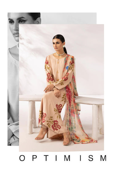 SIMRANS 'Zainah' | Embroidered Linen 3pc Pakistani Readymade Womenswear | SM932 (3 Colours)
