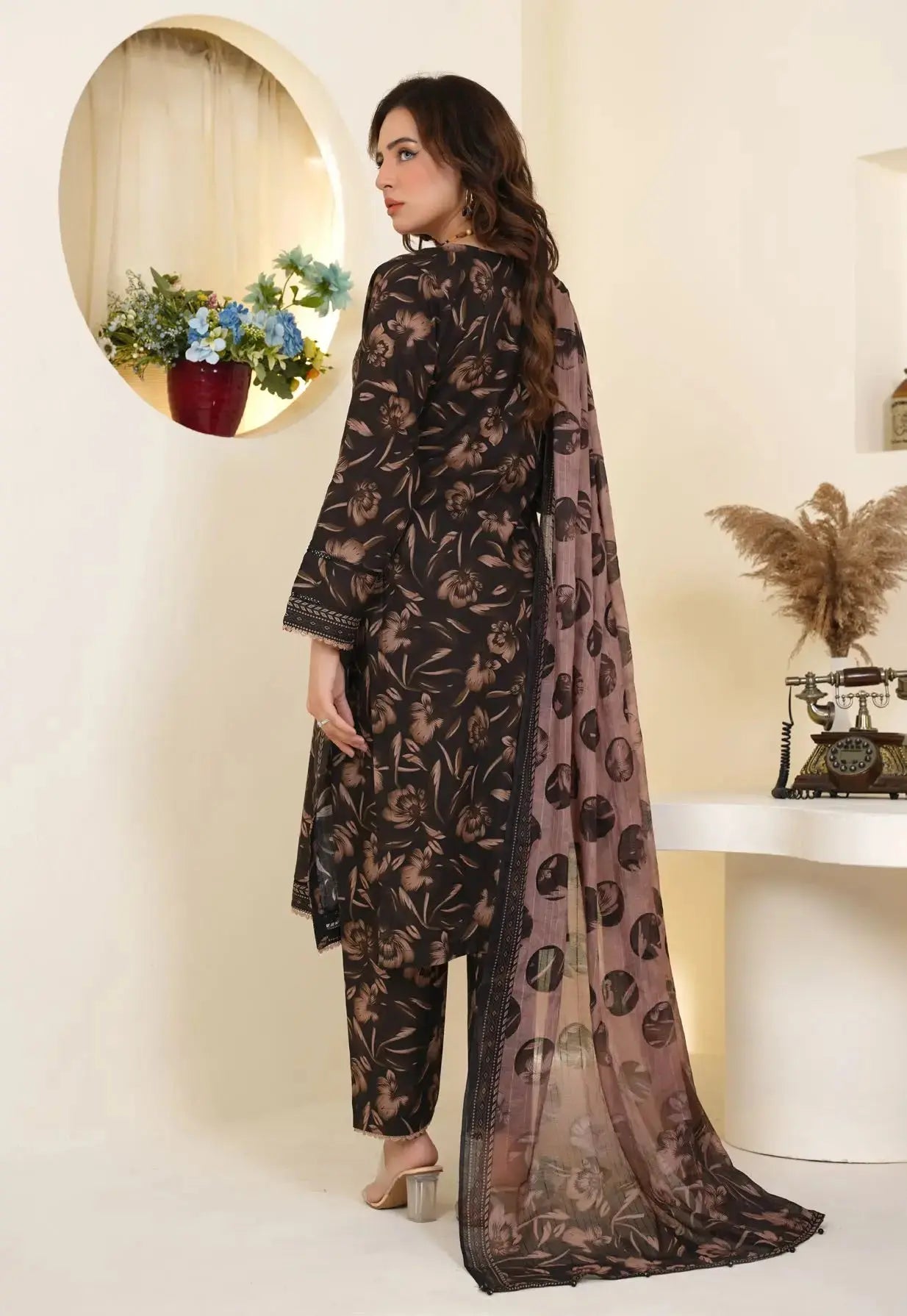 Sitarah Styles 'Vol 12' | Embroidered Lawn 3pc Pakistani Readymade | IN367 SITARAH