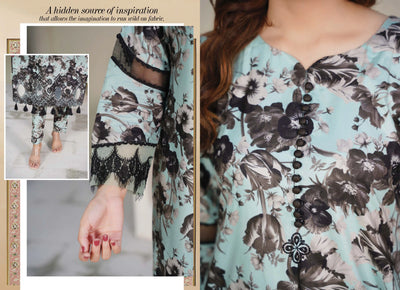 Sitarah Styles 'Vol 13' | Embroidered Linen 3pc Pakistani Readymade Womenswear | IN374 SITARAH