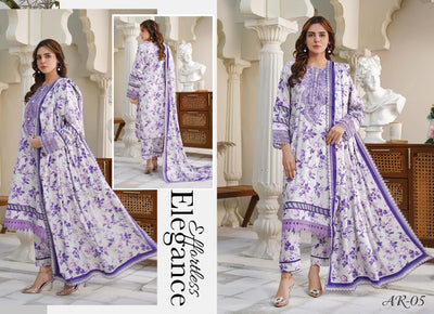 Sitarah Styles 'Vol 13' | Embroidered Linen 3pc Pakistani Readymade Womenswear | IN375 SITARAH
