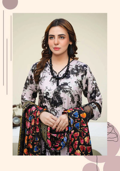 Sitarah Styles 'Vol 13' | Embroidered Linen 3pc Pakistani Readymade Womenswear | IN378 SITARAH