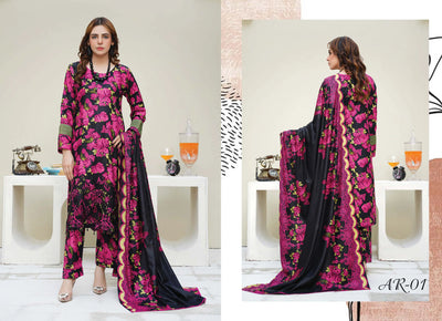 Sitarah Styles 'Vol 13' | Embroidered Linen 3pc Pakistani Readymade Womenswear | IN380 SITARAH