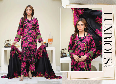 Sitarah Styles 'Vol 13' | Embroidered Linen 3pc Pakistani Readymade Womenswear | IN380 SITARAH