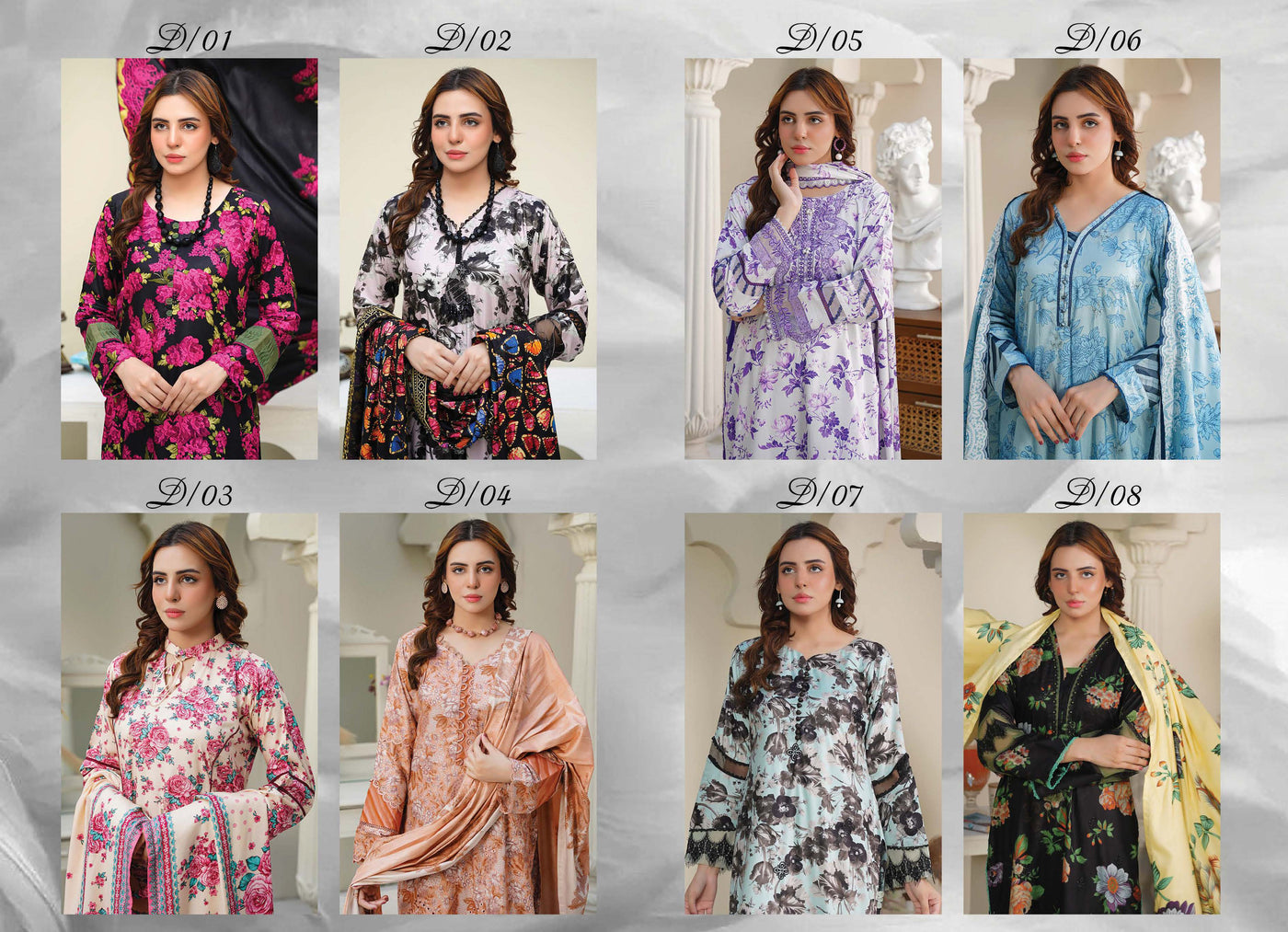 Sitarah Styles 'Vol 13' | Embroidered Linen 3pc Pakistani Readymade Womenswear | IN380 SITARAH