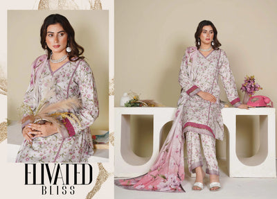 Sitarah Styles 'Vol 15' | Embroidered Linen 3pc Pakistani Readymade Womenswear | IN386 SITARAH