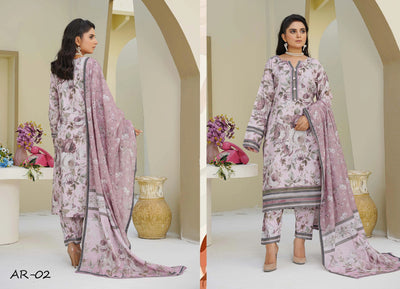 Sitarah Styles 'Vol 16' | Embroidered Linen 3pc Pakistani Readymade Womenswear | IN389 SITARAH