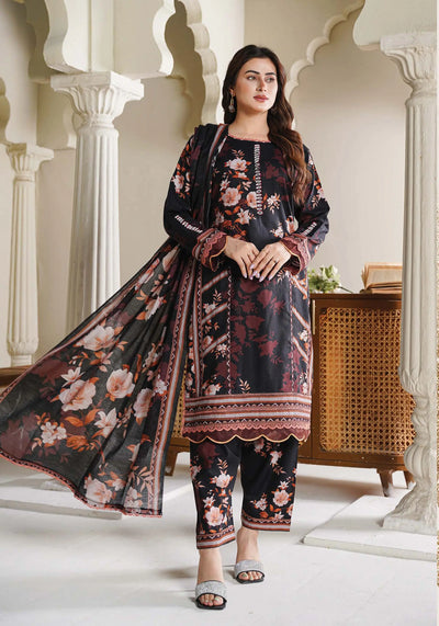 Sitarah Styles 'Vol 16' | Embroidered Linen 3pc Pakistani Readymade Womenswear | IN391 SITARAH