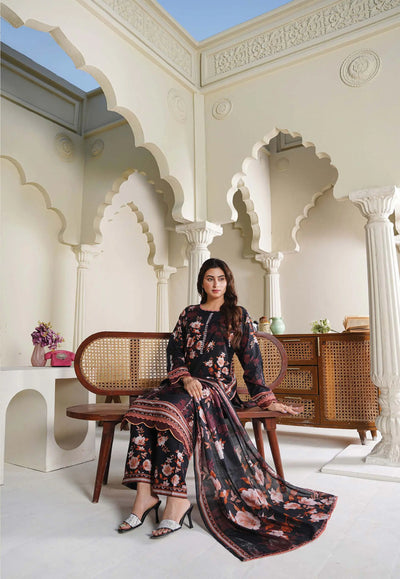 Sitarah Styles 'Vol 16' | Embroidered Linen 3pc Pakistani Readymade Womenswear | IN391 SITARAH