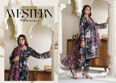Sitarah Styles 'Vol 16' | Embroidered Linen 3pc Pakistani Readymade Womenswear | IN392 SITARAH