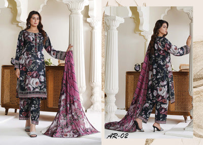 Sitarah Styles 'Vol 16' | Embroidered Linen 3pc Pakistani Readymade Womenswear | IN392 SITARAH