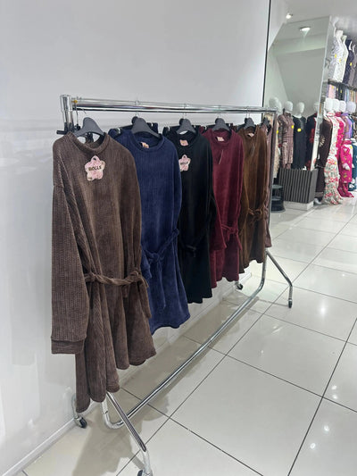 The Knit Studio | Ladies Co Ord Ribbed 2 Piece Top & Bottoms Womenswear | TKS003 (6 Colours)