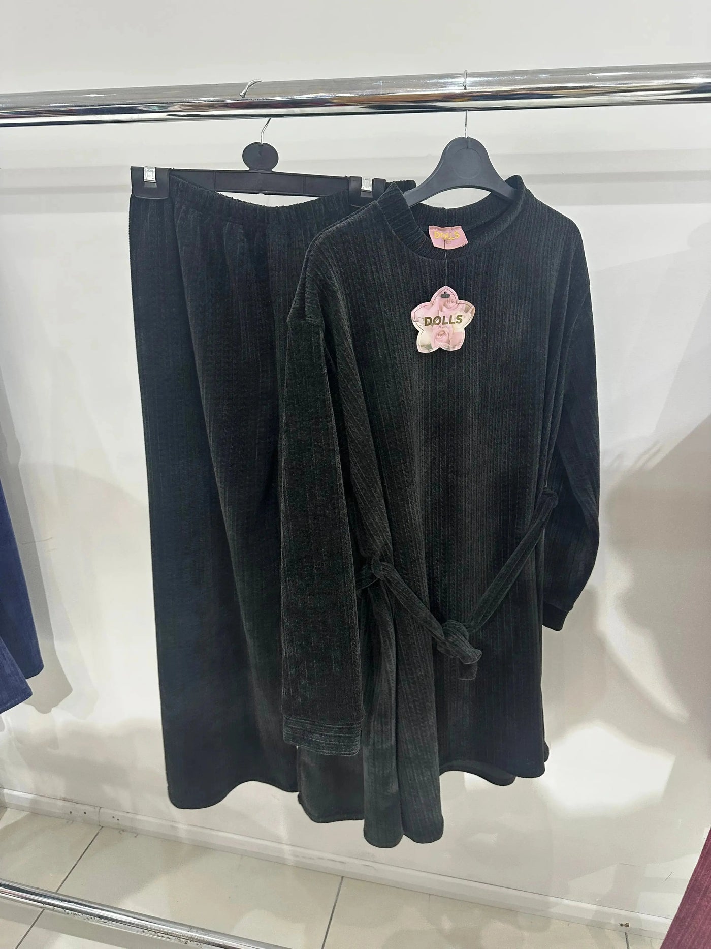 The Knit Studio | Ladies Co Ord Ribbed 2 Piece Top & Bottoms Womenswear | TKS003 (6 Colours)