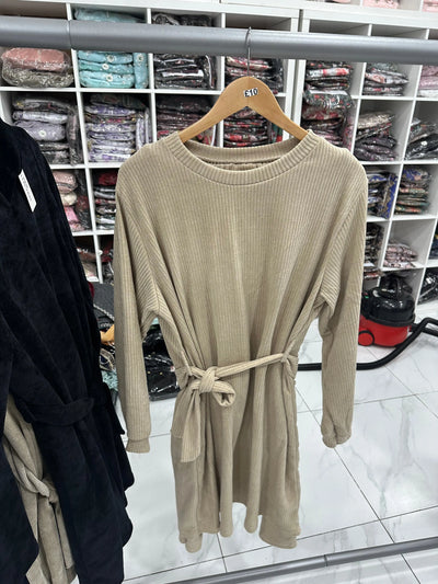 The Knit Studio | Ladies Co Ord Ribbed 2 Piece Top & Bottoms Womenswear | TKS009 (5 Colours)