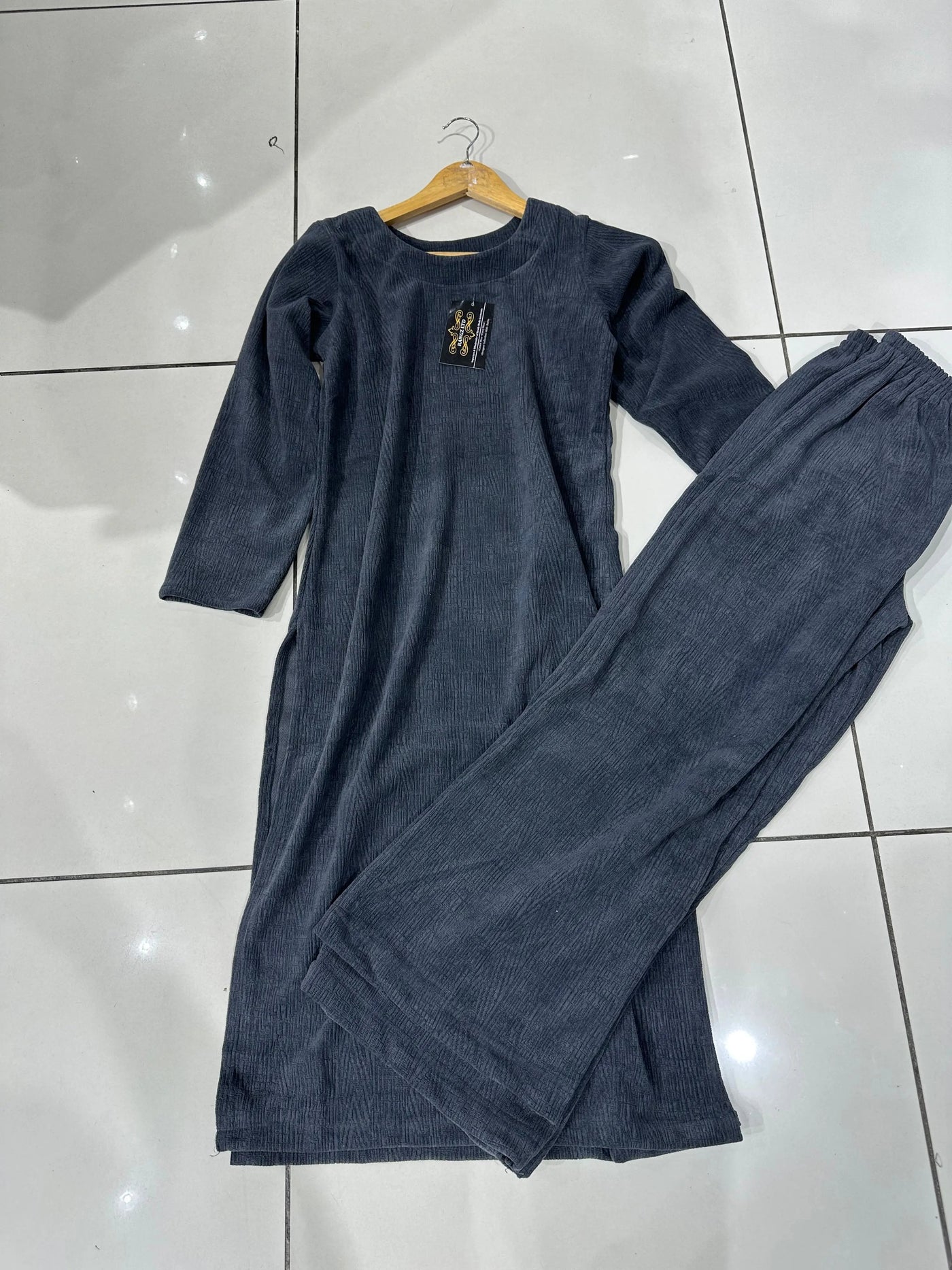 The Knit Studio | Ladies Co Ord Winter 2 Piece Top & Bottoms Womenswear | TKS007-Long (5 Colours)