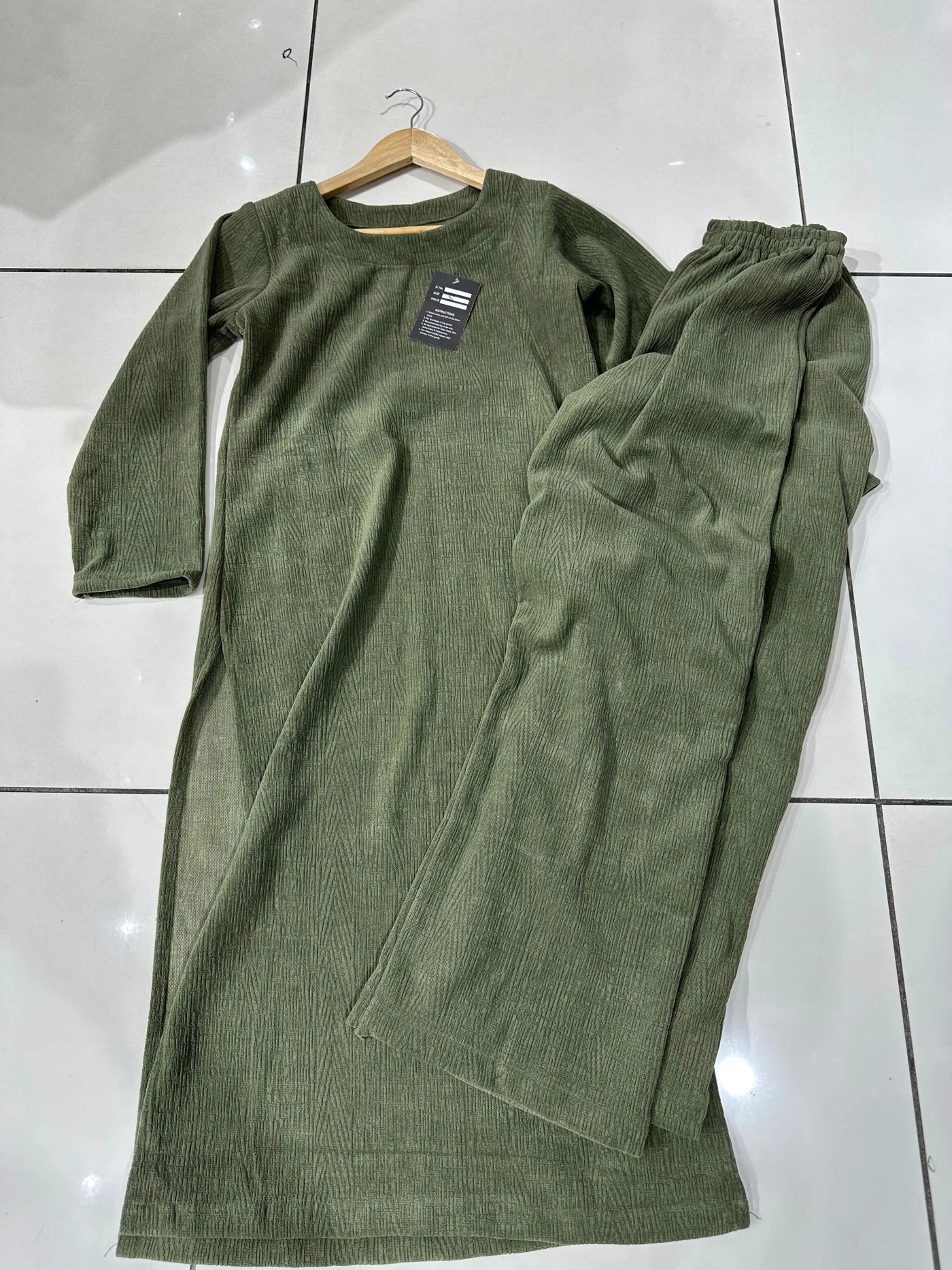 The Knit Studio | Ladies Co Ord Winter 2 Piece Top & Bottoms Womenswear | TKS007-Long (5 Colours)